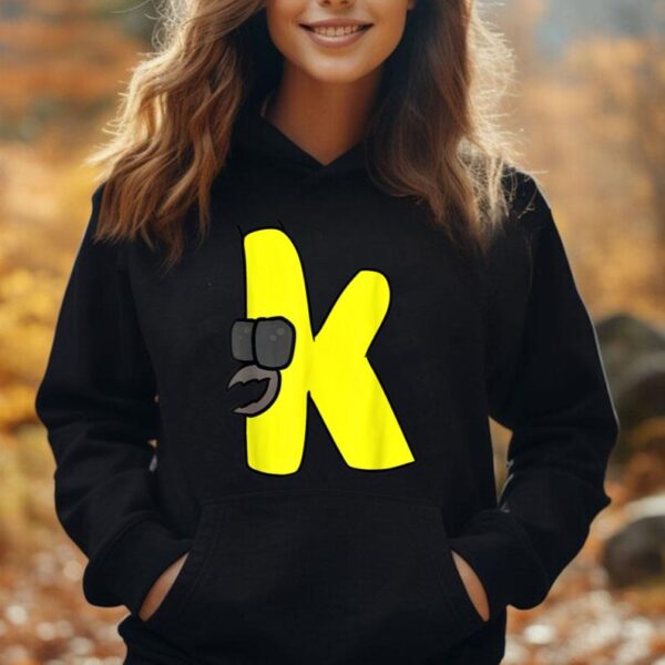 Emotion Letter K Alphabet Lore Unisex Hoodie