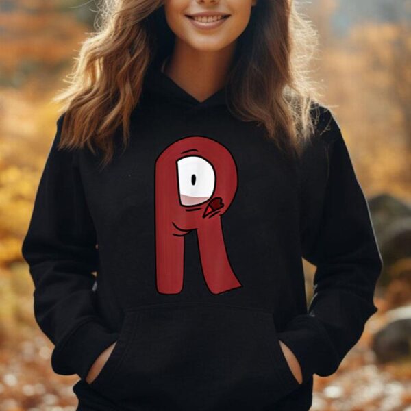 Emotion Letter R Alphabet Lore Unisex Hoodie