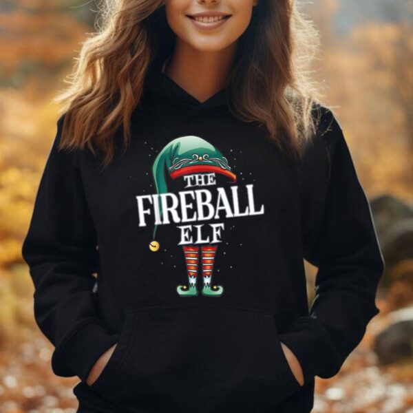 Fireball Elf Christmas Group Xmas Pajama Party Unisex Hoodie