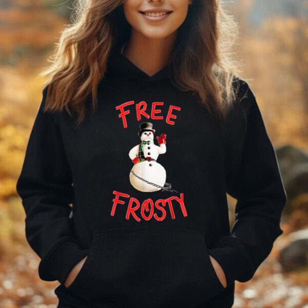 Free Frosty Christmas with The kranks Christmas For Family Unisex Hoodie
