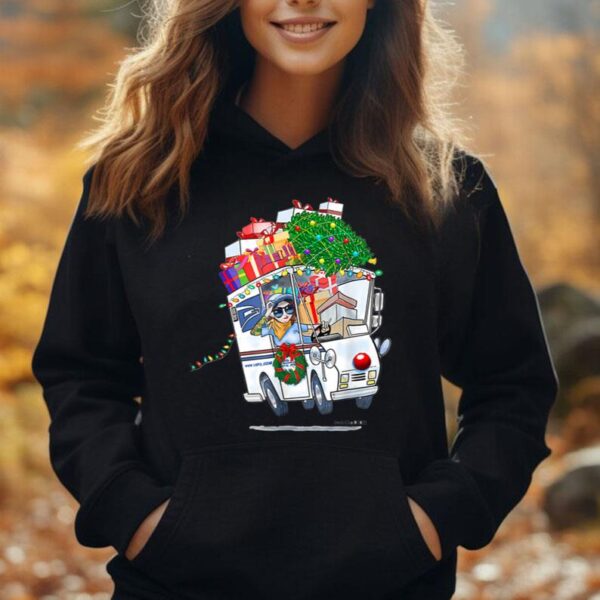 Fun Christmas Mail Carrier Unisex Hoodie