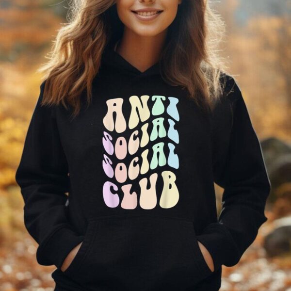 Funny ANTI SOCIAL Introvert CLUB Groovy Stay Away From Me Unisex Hoodie