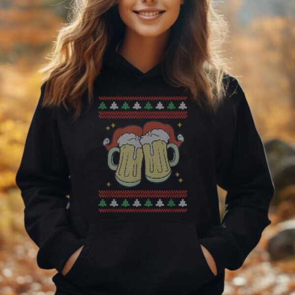 Funny Beer Christmas Unisex Hoodie