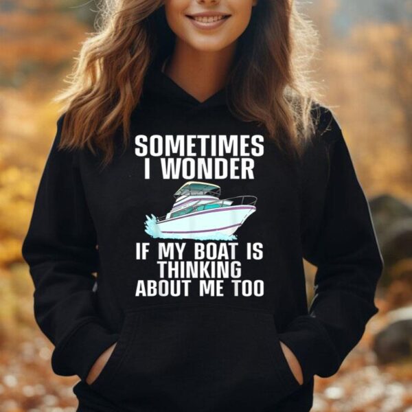 Funny Boat Art For Men Women Boating Watercraft Boat Owner Unisex Hoodie