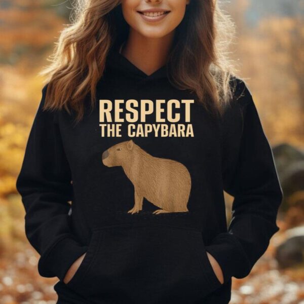 Funny Capybara For Men Women Kids Cavy Rodent Capybara Lover Unisex Hoodie