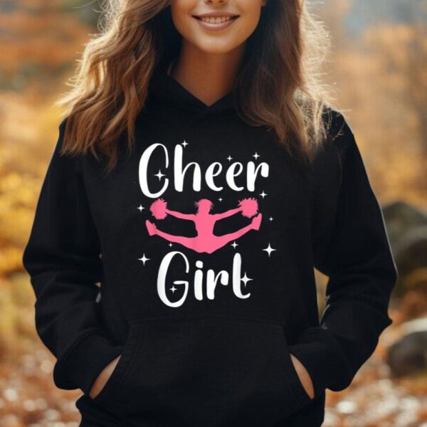 Funny Cheerleader Design For Girls Teen Women Cheerleading Unisex Hoodie