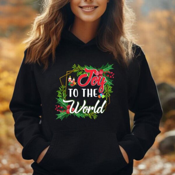 Funny Christmas Joy To The World Unisex Hoodie