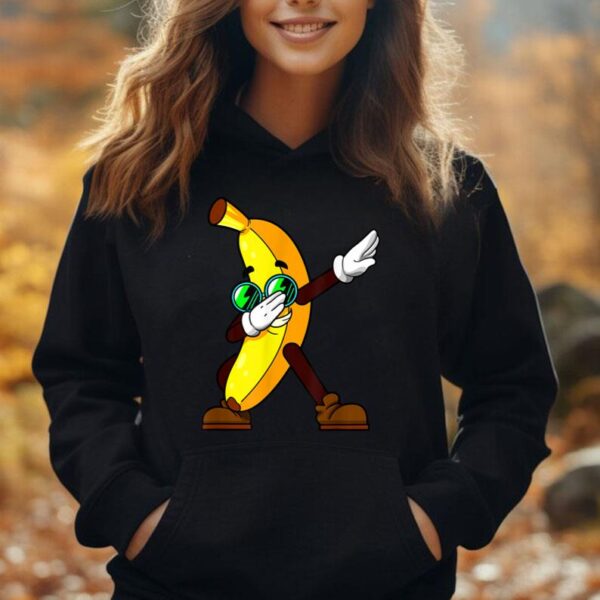 Funny Dab Fruit Lover Boys Girls Dabbing Banana Unisex Hoodie