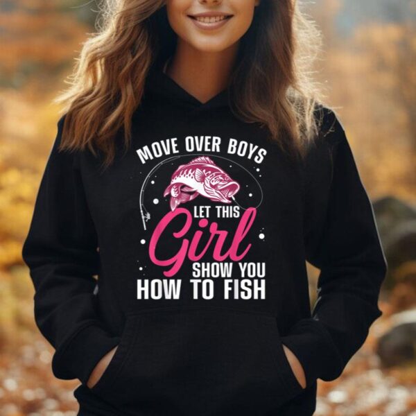 Funny Fishing Design For Girls Women Fisherman Fishing Lover Unisex Hoodie