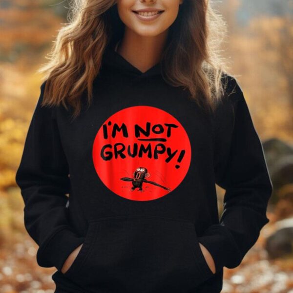 Funny Grumpy Monkey I'm Not Grumpy For Men women Unisex Hoodie