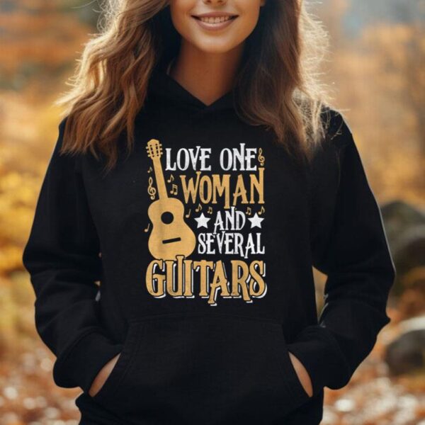 Funny Guitar Lovers Guitarist Musician Band Playing Artist Unisex Hoodie