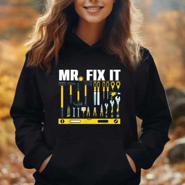 Funny Mr. Fix It Art For DIY Handyman Men Repairman Lovers Unisex Hoodie