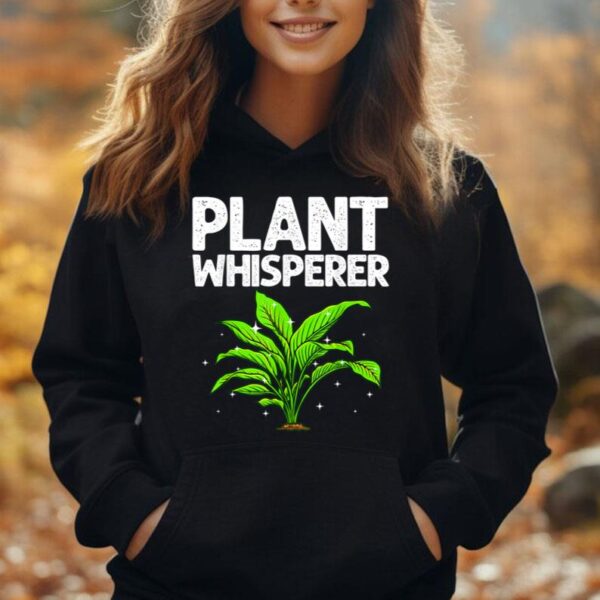 Funny Plant Whisperer Art For Men Women Gardener Plant Lover Unisex Hoodie