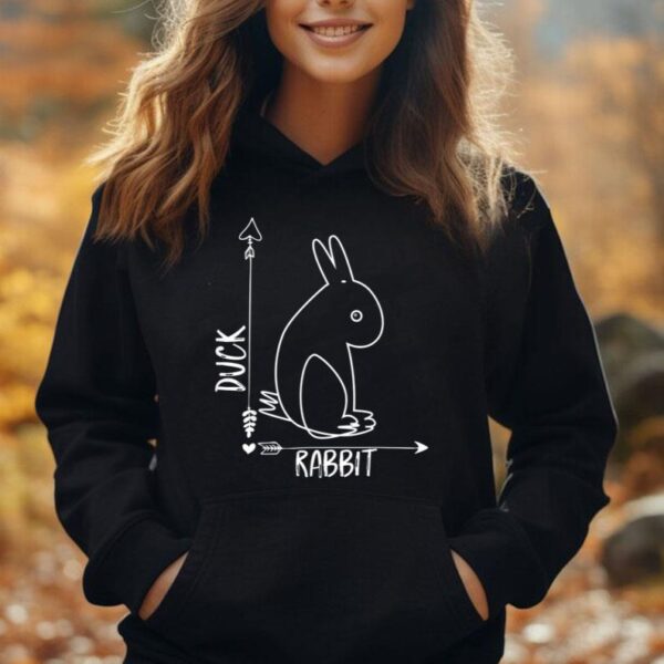 Funny Science Nerd Physics Math Geek Teacher Rabbit Duck Unisex Hoodie