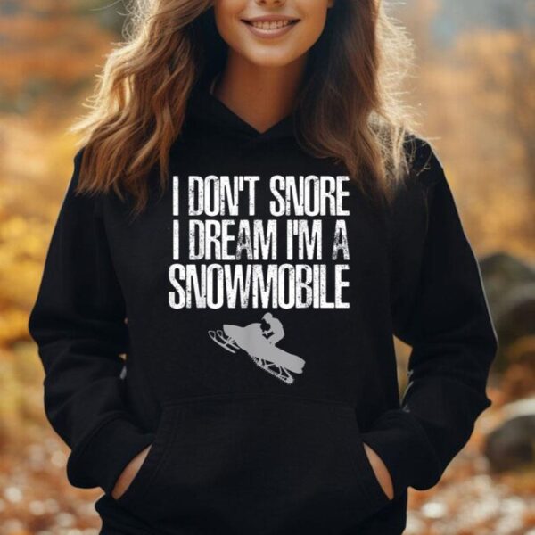 Funny Snowmobile Shirt Snowmobiling Lovers Sport Fans Gifts Unisex Hoodie