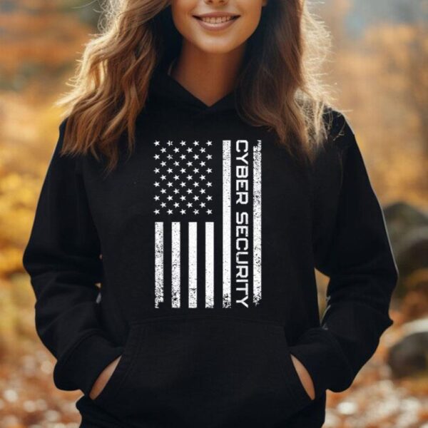 Funny USA Cyber Security Art For Men Women Anti Malware Geek Unisex Hoodie