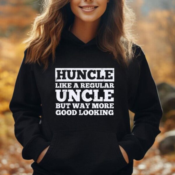 Funny Uncle Design For Men Best Uncle Male Relative Lovers Unisex Hoodie