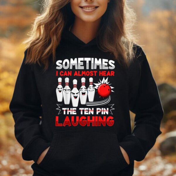 Funny Vintage Bowling Team Bowler Bowling Lover Boys Girls Unisex Hoodie