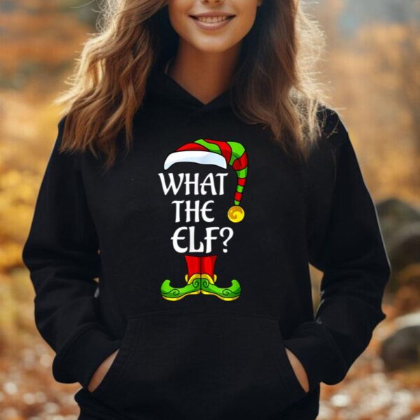 Funny What Elf Family Matching Group Christmas Unisex Hoodie