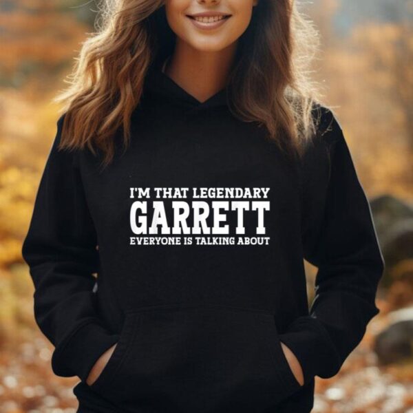 Garrett Personal Name Funny Garrett Unisex Hoodie