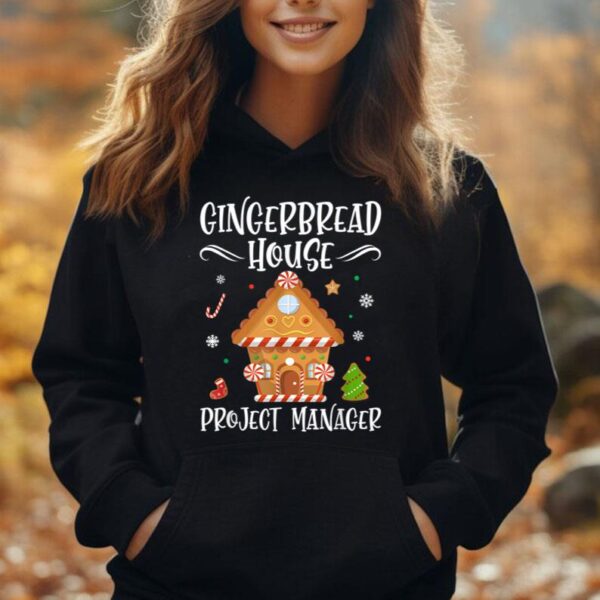 Gingerbread House Project Manager Baking Xmas Unisex Hoodie