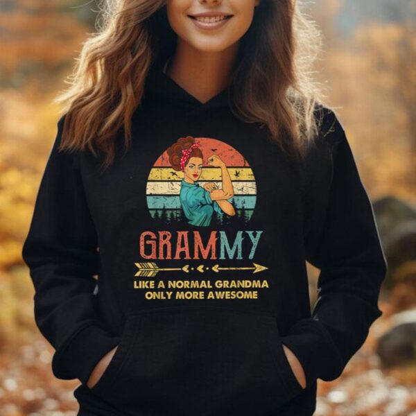 Grammy Like A Normal Grandma Only More Awesome Women Grandma Unisex Hoodie