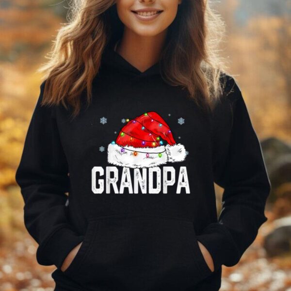 Grandpa Claus Funny Xmas Family Matching Grandpa Christmas Unisex Hoodie