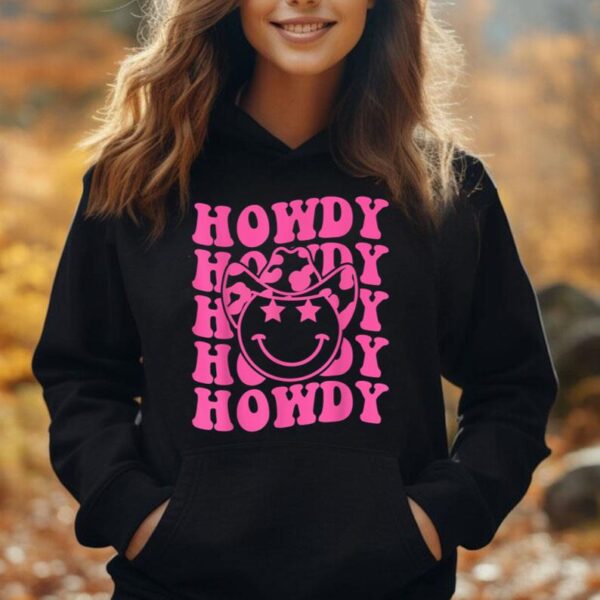 Groovy Howdy Rodeo Western Country Southern Cowgirl Unisex Hoodie