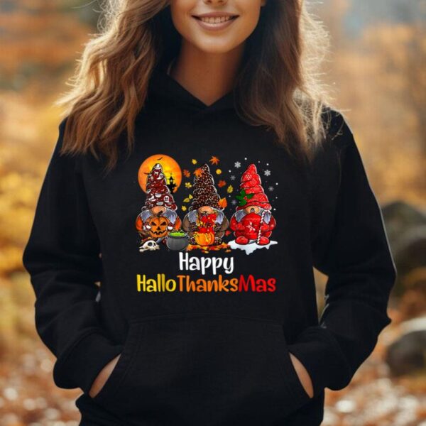 Hallowthanksmas Happy Hallothanksmas Thanksgiving Unisex Hoodie