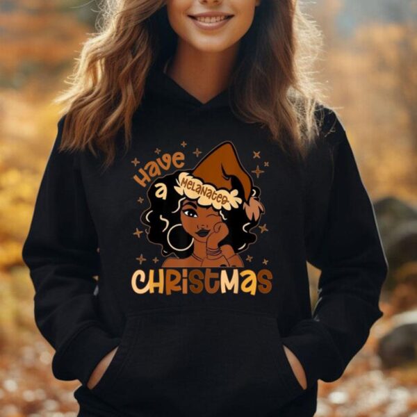 Have A Melanated Christmas Black African American Melanin Unisex Hoodie