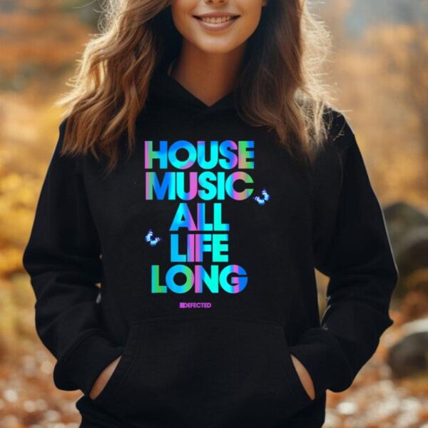 House Music All Life Long Stylish DJ Music Lover Unisex Hoodie