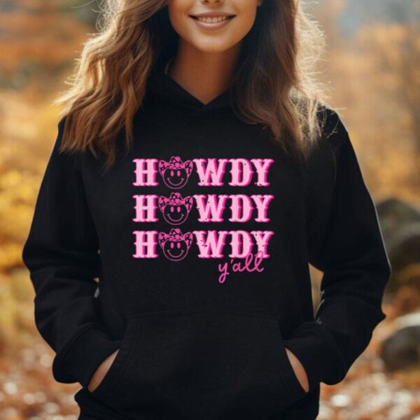 Howdy Y'all Rodeo Western Country Southern Cowgirl & Cowbo Unisex Hoodie