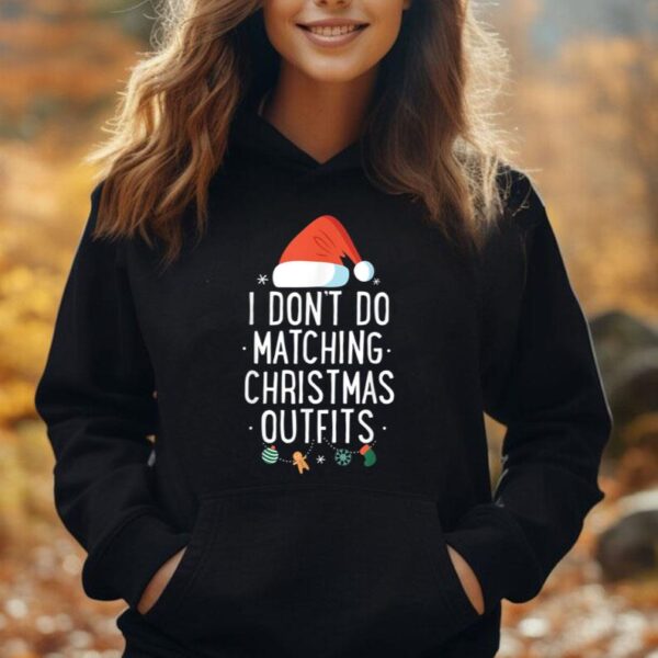 I Don't Do Matching Christmas Outfits But I Do Xmas Couples Unisex Hoodie