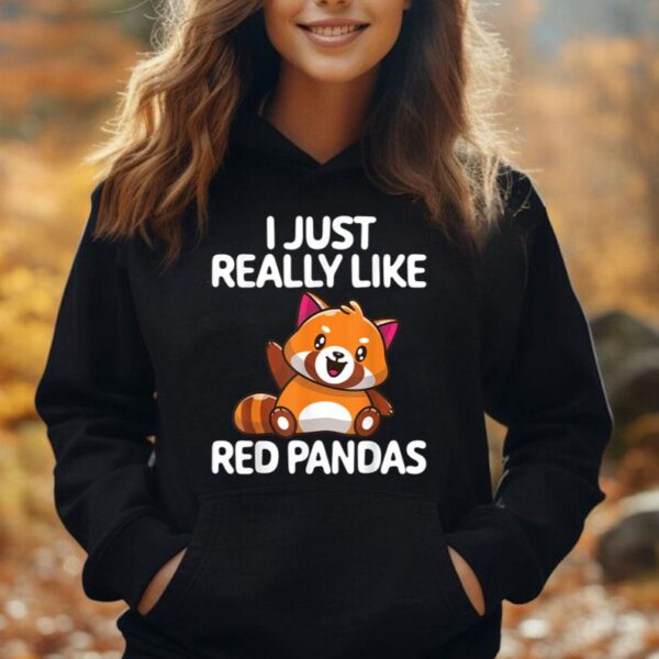 I Just Really Like Red Pandas Cute Red Panda Funny Red Panda Unisex Hoodie