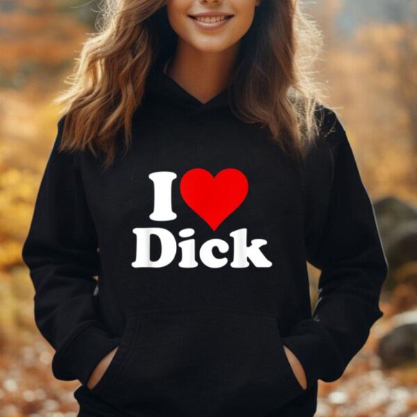 I LOVE HEART DICK RICHARD Unisex Hoodie