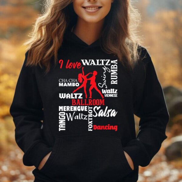 I Love Ballroom Dancing - Dance Instructor Pair Choreography Unisex Hoodie