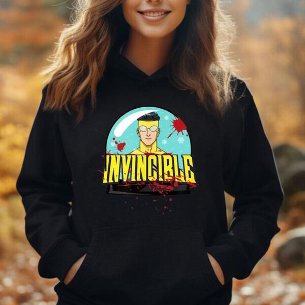 INVINCIBLE - Mark Grayson Holiday Snowglobe Unisex Hoodie