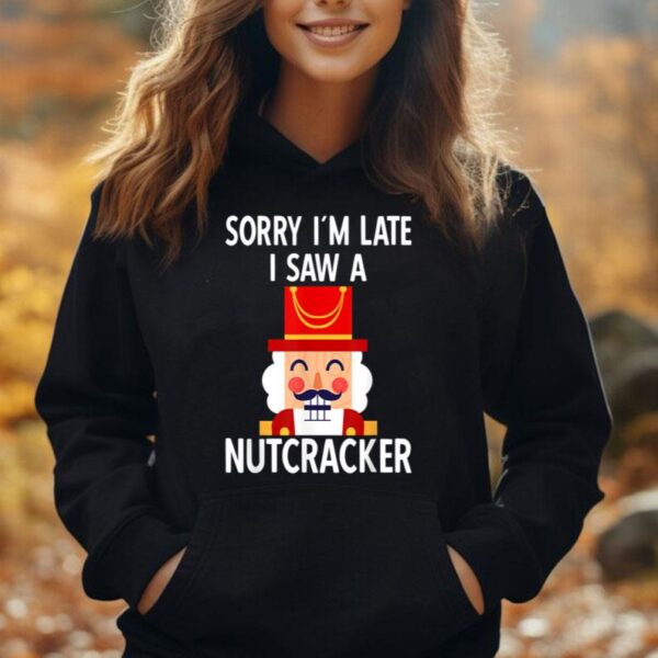 I Saw A Nutcracker Funny Christmas Nutcracker Kids Unisex Hoodie