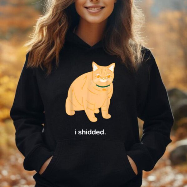 I Shidded Funny Cat Lover Unisex Hoodie