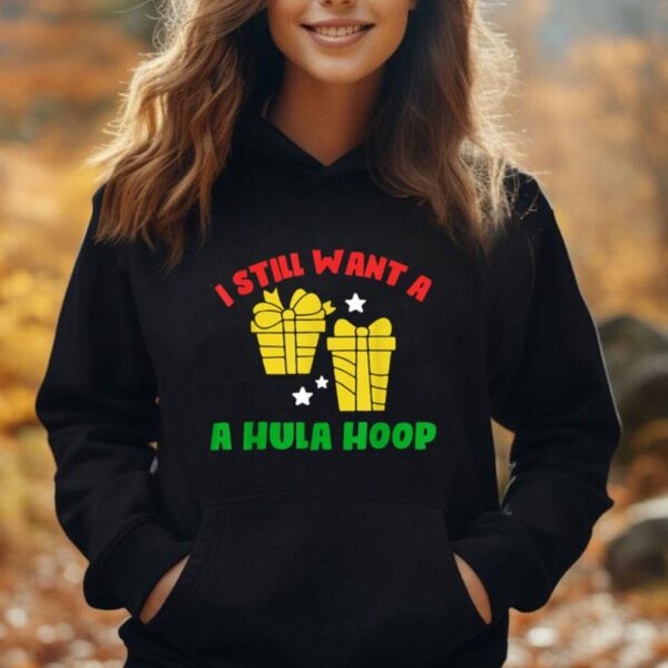 I Still Want A Hula Hoop Christmas Unisex Hoodie