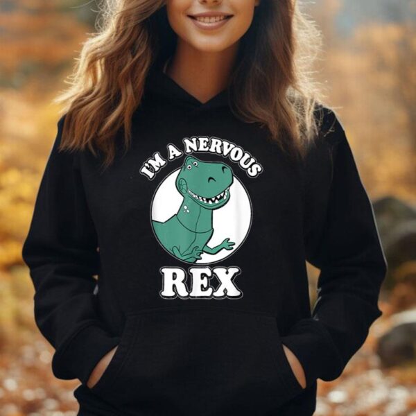 I'm A Nervous Rex T Rex Dinos Dinosaurs Funny Unisex Hoodie