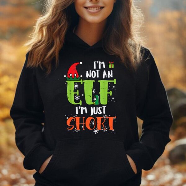 Im Not An Elf Just Short Funny Christmas Xmas Men Women Kids Unisex Hoodie