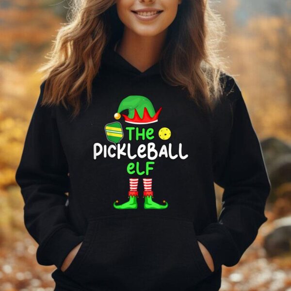 I'm The Pickleball Elf Christmas Family Matching Pajama Unisex Hoodie