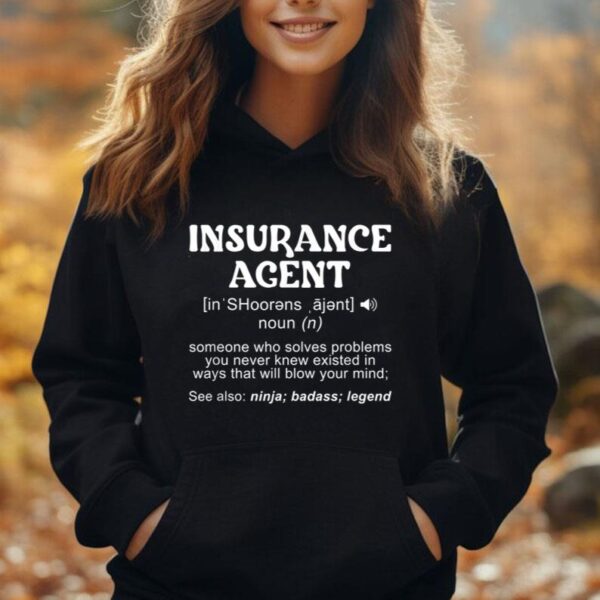 Insurance Agent Definition Insurance Agency Worker Unisex Hoodie