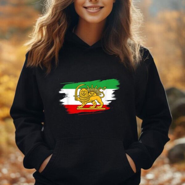 Iran For Women and For Men Iranian Flag Lion Persian Unisex Hoodie