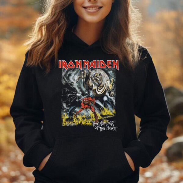 Iron Maiden - Eddie Number Of The Beast Unisex Hoodie