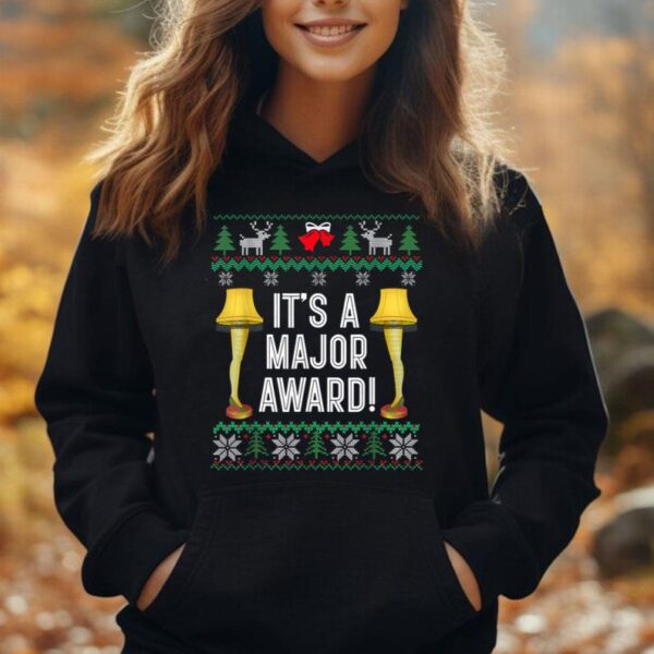 I'ts A Major Award Funny Christmas Fragile Leg Unisex Hoodie