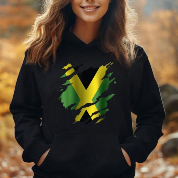 Jamaica Jamaican Flag Heritage Unisex Hoodie