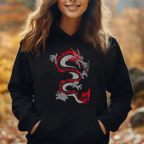 Japanese Tokyo Dragon Tattoo Style Unisex Hoodie