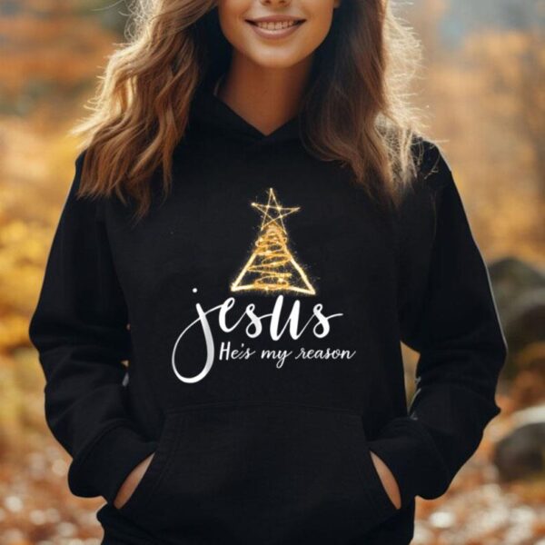 Jesus Is My Reason For The Season Funny Christmas Unisex Hoodie